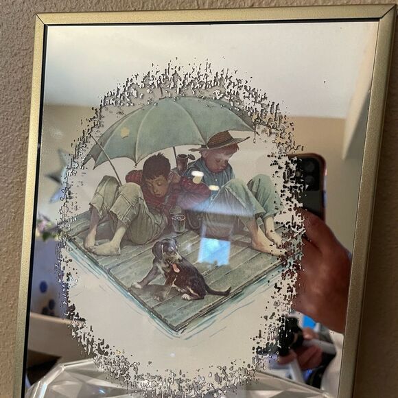 Norman Rockwell Brytone Mirror Print 8x10 - Picture 2 of 12